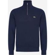 Pull Lacoste Pull demi-fermé - bleu marine