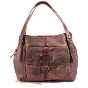 Sac a main Le Temps des Cerises Sac Hobo en Cuir NAYA 1 Cuivre