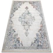 Tapis Rugsx Tapis moderne DISTIN 0826A blanc / bleu 80x150 cm