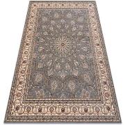 Tapis Rugsx Tapis NAIN Rosette, cadre, 1180/51034 bleu / 200x300 cm