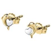 Boucles oreilles Cleor Boucles d'oreilles en or 750/1000