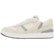 Baskets basses Lacoste Baskets homme Ref 64405 6D2 Beige Gris Clair