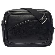 Pochette Lacoste Sacoche bandouliere Ref 63904 000 Noir 24*18*6.5 cm