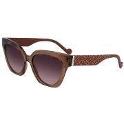 Lunettes de soleil Liu Jo LJ778S Lunettes de soleil, Maron/Marron, 55 ...