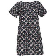 Robe courte Molly Bracken Woven dress duck blue nora ladies