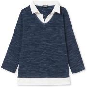 Pull Daxon by - Tee-shirt effet 2 en 1