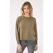 Pull Notshy Pull laine cachemire KAKI-048046