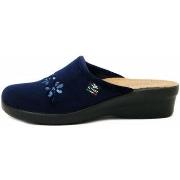 Chaussons Fly Flot Femme Mule, Textile chaud, compensé - L7Y09