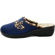 Chaussons Inblu Femme Mule, Textile chaud, compensé -LV08