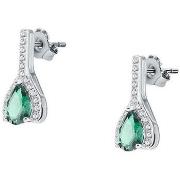 Boucles oreilles Cleor Boucles d'oreilles en argent 925/1000 et zircon