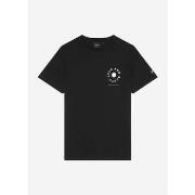 T-shirt Lyle &amp; Scott T-shirt graphique Football wheel - noir de ja...