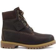 Chaussures Timberland Premium 6 In Lace Stivaletto Uomo Brown TB127097