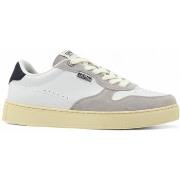 Chaussures Colmar Suede Sneaker Uomo White Navy TOKYOPLAIN040