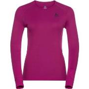 Chemise Odlo _3_BL TOP crew neck l/s ACTIVE WARM ECO