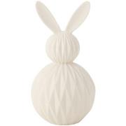 Lampes à poser Jolipa Lampe LED lapin en porcelaine 25 cm