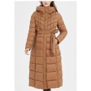 Manteau Kebello Doudoune Longue Marron F