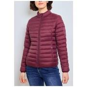 Manteau Kebello Doudoune Bordeaux F