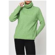 Pull Kebello Pull col Roulé Vert F