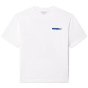 T-shirt Lacoste T-SHIRT LOOSE FIT BLANC IMPRIMÉ FLORAL