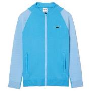 Sweat-shirt Lacoste VESTE TENNIS X NOVAK DJOKOVIC JACQUARD BLEUE