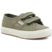 Bottes enfant Superga 2750 Sneaker Bambino Green Safari Avorio S0003E0