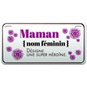 Tableaux, toiles Enesco Magnet Maman Nom féminin... en Métal