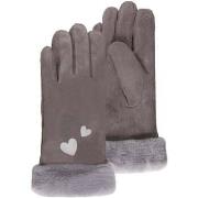 Gants enfant Isotoner Gants Enfant 10/12 ans cœurs Gris