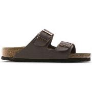 Sandales Birkenstock ARIZONA BIRKO FLOR-151183 NUBUCK MOCCA