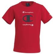 T-shirt enfant Champion T-shirt Tshr Crewneck Jr (rouge)