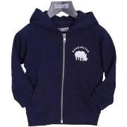 Sweat-shirt enfant Harrington Sweat zippé enfant bleu marine