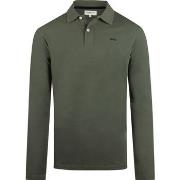 Sweat-shirt Mcgregor Long Sleeve Poloshirt Vert Pine