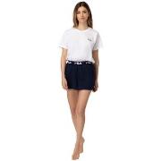 Pyjamas / Chemises de nuit Fila Ensemble de pyjama court femme Blanc e...