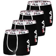 Boxers Fila Lot de 4 Boxers Coton homme FU5040 Uni