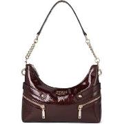 Sac Bandouliere Guess Sac Bandoulière Trissa Girlfriend Sa Burgundy TG...