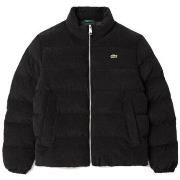 Manteau Lacoste DOUDOUNE MATELASSÉE EN VELOURS NOIRE