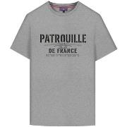 T-shirt Patrouille De France T shirt Aero Mercerise Ref 62677 Gris