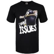 T-shirt Psycho Penguin I Have Issues