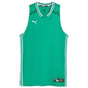 T-shirt Puma Débardeur Hoops Game Vert