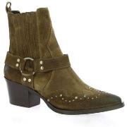 Boots Stm Boots cuir velours