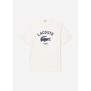 T-shirt Lacoste Tee-shirt - farine