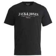 T-shirt Jack &amp; Jones TEE SHIRT JORHAN TEE SS CREW - CANNOLI CREAM ...