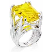 Bijoux Orusbijoux Bague Muse Argent Quartz Jaune