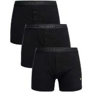 Caleçons Lyle &amp; Scott Lot de 3 boxers à braguette boutonnée Lewis