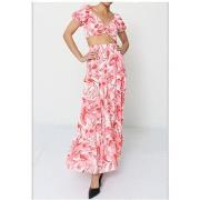 Robe Vero Moda Robe longue Rose F