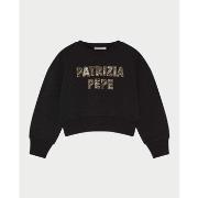 Sweat-shirt enfant Patrizia Pepe girls' crewneck sweatshirt