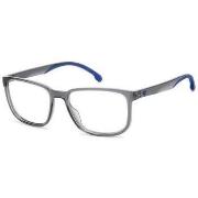 Lunettes de soleil Carrera 8894 Cadres Optiques, Gris / Bleu, 55 mm