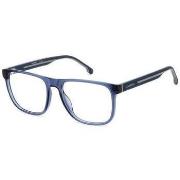 Lunettes de soleil Carrera 8892 Cadres Optiques, Bleu-gris, 55 mm