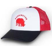 Casquette Harrington Casquette Trucker Noir / Blanc / Rouge - Rhino