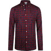 Chemise Mcgregor Chemise Bleu Rouge A Carreaux