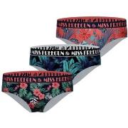 Boxers Freegun Lot de 3 culottes fille Tropical Flower